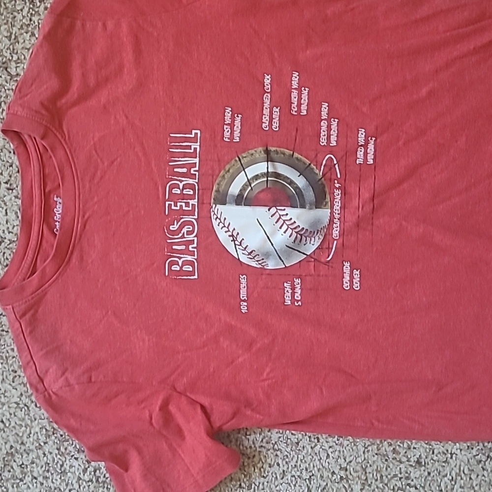 Boy's baseball shirt